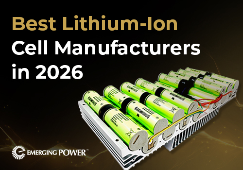 How to Choose the Best Lithium-Ion Cell Manufacturers in 2026