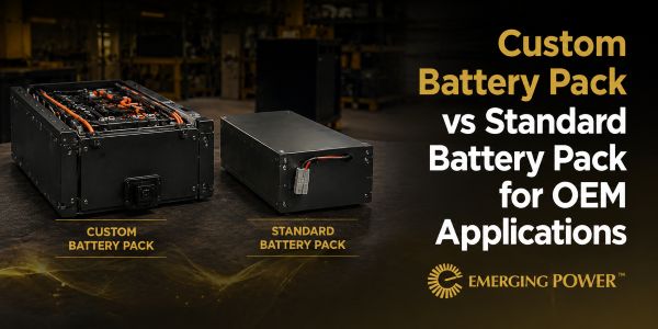 Custom Battery Pack vs Standard Battery Pack for OEM Applications