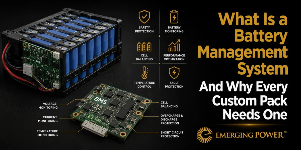 What Is a Battery Management System (BMS) and Why Every Custom Pack Needs One