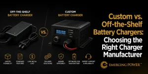 Custom vs. Off-the-Shelf Battery Chargers Manufacturers
